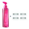 Athena Club Women's Shave Kit, Glossy Shave Oil, Super Pink + 4 Razor Blade Refills view 2