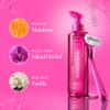 Athena Club Women's Shave Kit, Glossy Shave Oil, Super Pink + 4 Razor Blade Refills view 3