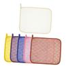 Ipetboom 6pcs Nylon Exfoliating Shower Towel Double-Layer Skin-Friendly Bath Scrubber for Deep Cleaning Smoother Skin Multi-use Hand and Face Exfoliating Net Colors view 1