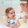 2 Pack Kids Bath Sponges with Cute Animal Designs, Soft Loofah Pouf for Gentle Exfoliation, Fun Shower Scrubber for Toddlers and Children, Body Wash Sponge for Boys and Girls view 2