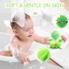 2 Pack Kids Bath Sponges with Cute Animal Designs, Soft Loofah Pouf for Gentle Exfoliation, Fun Shower Scrubber for Toddlers and Children, Body Wash Sponge for Boys and Girls view 3