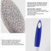 Long Handle Pumice Stone, Exfoliating Dead Skin Remover with 35cm Handle for Easy Foot Care - Suitable for Pedicure, Massage and Scrubbing view 3
