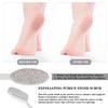 Long Handle Pumice Stone, Exfoliating Dead Skin Remover with 35cm Handle for Easy Foot Care - Suitable for Pedicure, Massage and Scrubbing view 4