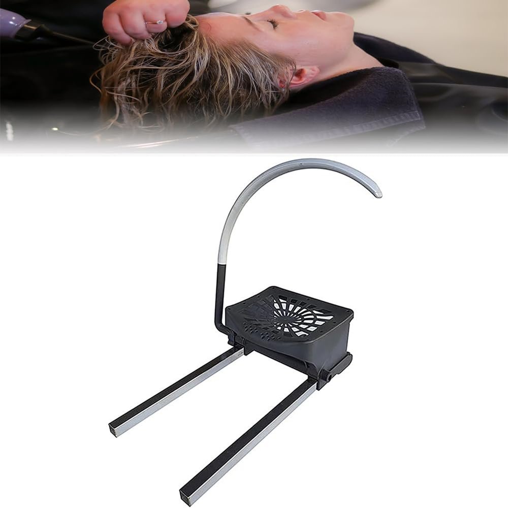 PA-DABAOO Head Spa Water Circulation Rack Equipment with Pillow Kit,Shampoo Bowl Waterfall Head Spa, Water Circulation Frame for Most Salon Massage Hair Shampoo Bed Accessories