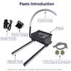 PA-DABAOO Head Spa Water Circulation Rack Equipment with Pillow Kit,Shampoo Bowl Waterfall Head Spa, Water Circulation Frame for Most Salon Massage Hair Shampoo Bed Accessories view 2