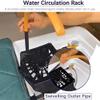PA-DABAOO Head Spa Water Circulation Rack Equipment with Pillow Kit,Shampoo Bowl Waterfall Head Spa, Water Circulation Frame for Most Salon Massage Hair Shampoo Bed Accessories view 3