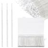 300pcs Disposable Micro Applicators brushes,JASSINS Eyelash Extensions Microfiber Wands Applicator Brush,False Eyelashes Brush Clean Mascara swabs(2.0 mm With Container) (TRANSPARENT) view 1