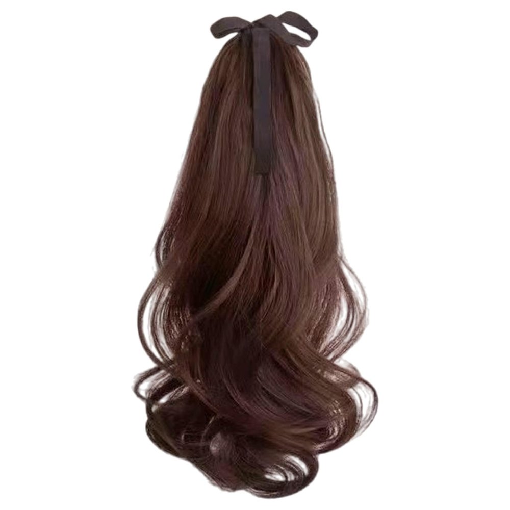 Girls Hair Extensions Hairpiece Synthetic False Ponytail For Cosplay Coser Street Photography Daily Wear Hair Clip