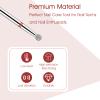 WLLHYF Nail Drill Bits, Ball Shape Nails Cleaner Professional Stainless Steel Cuticle Clean Nail Salon Supply Shape Remove Tools for Dead Skin Gel Nails Polishing view 3