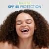 THE FACE SHOP Hydro Sun Barrier Moisturizer SPF 45, Daily Hydrating Facial Sunscreen & Moisturizer, for Oily Skin, Formulated with Calendula & Niacinamide, No White Cast, 1.69 Fl. Oz. view 2