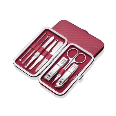 FURUIM2024M Nail Clippers Set 8 Pcs Stainless Steel Nail Clipper Set Home Portable Manicure Cutters High-end Scissors Dead Skin Hand Foot Trimming Tools Manicure Set