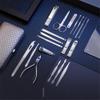 FURUIM2024M Nail Clippers Set 8 Pcs Stainless Steel Nail Clipper Set Home Portable Manicure Cutters High-end Scissors Dead Skin Hand Foot Trimming Tools Manicure Set view 2