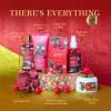 Bath & Body Basket Set, Cherry Fruit Scent Spa Gift Basket with Shower Gel, Lotions for Women Gift Set, Spa Kits for Christmas Valentine's Birthday Gift All Occasion Holiday Gift Idea Luxury Bath Set view 2