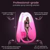 Large Spray Tan Tent  Deluxe Pop Up Tent Portable Tanning Booth with Carry Case  Clear Window for Perfect Spray Tanning  Easy Clean for Home & Salon(Pink) view 2