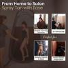 Large Spray Tan Tent  Deluxe Pop Up Tent Portable Tanning Booth with Carry Case  Clear Window for Perfect Spray Tanning  Easy Clean for Home & Salon(Brown) view 3