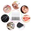 300pcs Disposable Micro Applicators brushes,JASSINS Eyelash Extensions Microfiber Wands Applicator Brush,False Eyelashes Brush Clean Mascara swabs(2.0 mm With Container) (BLACK) view 4
