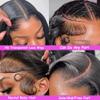 13x6 Body Wave Human Hair Wig HD Lace Front Wigs for Black Women Glueless Pre Plucked 180% Density Frontal Wigs Human Hair 28 inch view 4