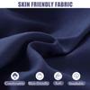 Blue/a,75 * 190cm(S),LDLCYCN Massage Table Bedskirt Massage Bed Sheet with Face Hole Lash Bed Mattress Cover Beauty Massage Spa Couch Cover All-Round Wrap Machine Washable Square Round Head view 2