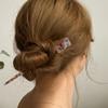 3PCS Acetate Tortoise Shell Hair Sticks, Leopard Print Hair Pins for Long Hair Chinese Hair Styling Accessories for Women Girls view 4