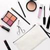 10Pcs Sublimation-Blank Bag with Zipper Lanyard Heat Transfer Canvas Bags for Cosmetic Bag Pen Wedding Favor view 2