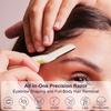 THURLADY Face Razors for Women Dermaplaning, 1 Handle + 19 Refills, Yellow view 4