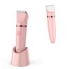 3-in-1 Bikini Trimmer for Women, Electric Razor Dry Use, Pubic Hair Trimmer & Facial Hair Remover, Womens Electric Shaver for Private Area, (Pink) view 3
