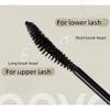 Black Waterproof Volumizing Mascara - Clump-Free Long Lasting Formula with Curling Effect & Sweat Resistance | All-Day Volume & Lift | Imitation Leather Tube (1 Pc view 2