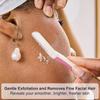 THURLADY Face Razors for Women Dermaplaning, 1 Handle + 19 Refills, Blush view 2