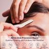 THURLADY Face Razors for Women Dermaplaning, 1 Handle + 19 Refills, Blush view 4