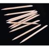 100 Pieces Wood Sticks Double Sided Multi Functional Cuticle Pusher Remover Manicure Pedicure Tool view 3