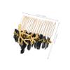 AUTSUPPL Crystal Bridal Hair Comb Handmade Alloy Branch Hair Accessory for Women Elegant Jeweled Wedding Clip for Special Events for Brides and Bridesmaids view 2