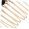 AUTSUPPL Crystal Bridal Hair Comb Handmade Alloy Branch Hair Accessory for Women Elegant Jeweled Wedding Clip for Special Events for Brides and Bridesmaids view 3