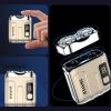Electric Shaver with LCD Display, Dual Head Rotary Razor, Rechargeable (Silver) view 3