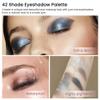 CAKAILA 42 Colors Smokey Eye Shadow Makeup Palette,Nude White Black Grey Brown Matte Shimmer eutral Natural Eyeshadow,Waterproof, Long Lasting Naturing-Looking view 4