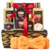 Luxury 14 pcs Cherry Blossom & Rose Bath and Body Basket Gift, Face Skin Care Kit, Home Spa Self Care, Relaxing Care Kit, Birthday, Christmas, Mother, Bridal Shower, Anniversary view 1