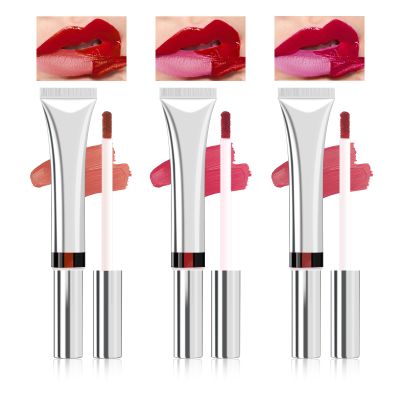 AFGHOUZ 3Pcs Peel Off Lip Liner, Matte Waterproof Lip Liner Pencil Set for Women, Long Lasting Highly Pigmented Color All Skin Types