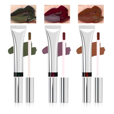 AFGHOUZ 3Pcs Peel Off Lip Liner, Matte Waterproof Lip Liner Pencil Set for Women, Long Lasting Highly Pigmented Color All Skin Types