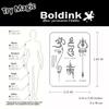 Boldink Temporary Tattoos, semi permanent tattoos, 15-day long lasting tattoo sticker, waterproof and anti-reflective, unique design(Finger Tattoo 31) view 3