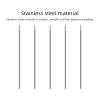 ATOMUS Body Piercing Needles, 10pcs Stainless Steel Sterile Disposable Ear Nose Navel Nipple Lip Piercing Needles (10pcs 18G) view 4