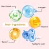 Adofect 40 Pairs Collagen Crystal Lip Mask & Eye Mask Set 24K Gold Eye Mask & Lip Mask for Refreshing, Revitalizing, Relaxating, Hydrating, TravelingStocking Stuffers for Women and Men view 3