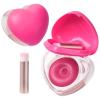 Heart-Shaped Cream Blush for Cheeks & Lips  2-in-1 Tinted Lip and Cheek Balm Kit with Mini Brush  Blendable Dewy Blusher Face Makeup for Women, Portable Compact for Travel & On-the-Go Touch Ups 06 view 1