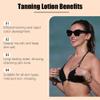 Wenrny 2 Pcs Dark Tanning Accelerator Lotion,Intensive Tanning Gel for Indoor & Outdoor Sun,Effective Tan Enhancer for Women,Moisture and Hydration Body Bronzer Tan Creams for All Skins (orange) view 3