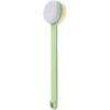 Beomeen Pumice Stone for Feet and Shower Brush with Long Handle 14", Hard Skin Callus Remover, 2 in 1 Foot Scrubber Brush, Back Scrubber Body Brush for Shower Deep Cleansing and Exfoliating (Straight) view 1
