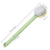 Beomeen Pumice Stone for Feet and Shower Brush with Long Handle 14", Hard Skin Callus Remover, 2 in 1 Foot Scrubber Brush, Back Scrubber Body Brush for Shower Deep Cleansing and Exfoliating (Straight) view 3