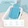 Bath Pillow for Bathtub, Bathtub Cushion with Non-Slip Suction Cups, Ergonomic Bath Pillow with Headrest, Neck and Back Support, Spa Accessories view 2