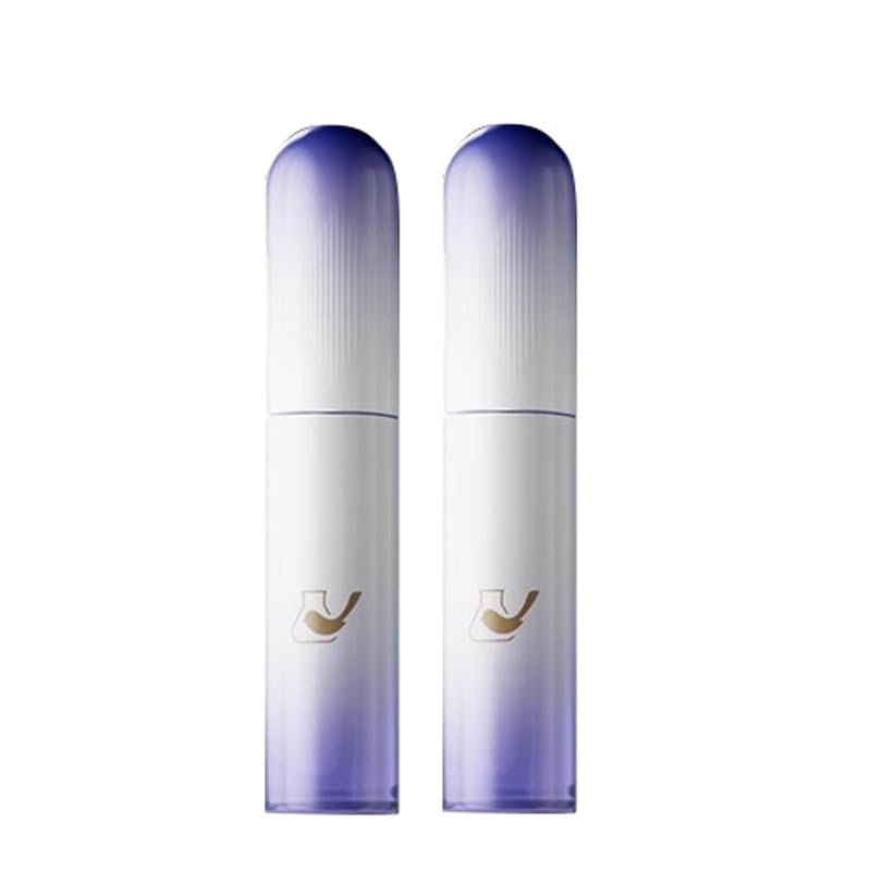 1 Set of 2PCs Hydrating Moisturizing Lip Essence Soft Plump Lip Serum, Lip Care Transparent Soothing Lip Lines, 5ml *2