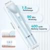 2025 New 2 in 1 Electric Shaver for Women, 2 in 1 Double-Headed Waterproof Wet and Dry, Dual Head Body Shaver Electric Trimmer for Women (Blue) view 2