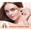 LUSTRA FASHION Cross-Border Electric Eyebrow Trimming Pencil Lady Lipstick Shape Upper Lip Hair Remover Eyebrow Trimmer (Pearl White Rechargeable) view 2