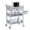 Awjaisca Beauty Cart & Instrument Trolley Combo - Mobile 2-Drawer & 1-Dirt Bucket Cart, 3-Tier Salon Rolling Trolley with 4 Ultra-Silent Wheels: Perfect for Organizing 1 view 1