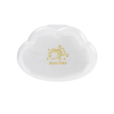 ADENGXFHU Portable Soap Tablets Student Box Creative Cloud Disposable Hand Wash Tablets Soap Paper Mini Soap Tablets 3-Piece Set